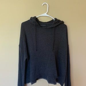 Brandy Melville grayish black hoodie